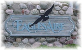 Eagles Aire Entrance Sign